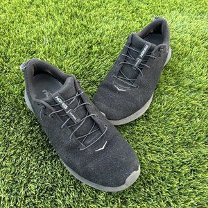 Hoka One One Hupana Flow Wool Men's Size 11 Running Shoes Black